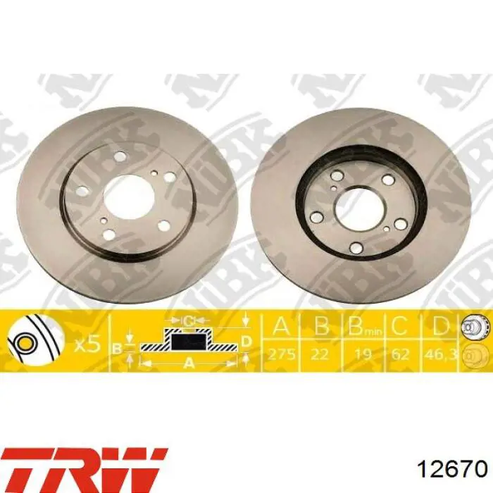 Сайлентблок верхнего рычага передней подвески BAW K7290 цена, от 10.56 USD