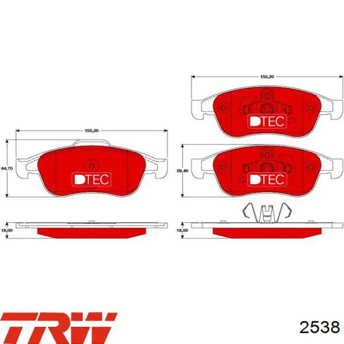 Клапан впускной TRW 2538 цена, от 0.34 USD