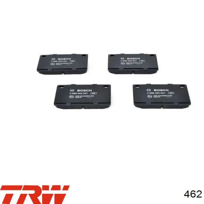 Комплект пружинок крепления передних дисковых колодок TRW 462