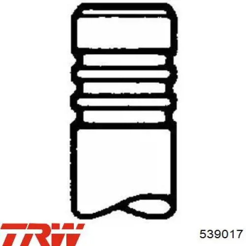 Клапан выпускной TRW 539017