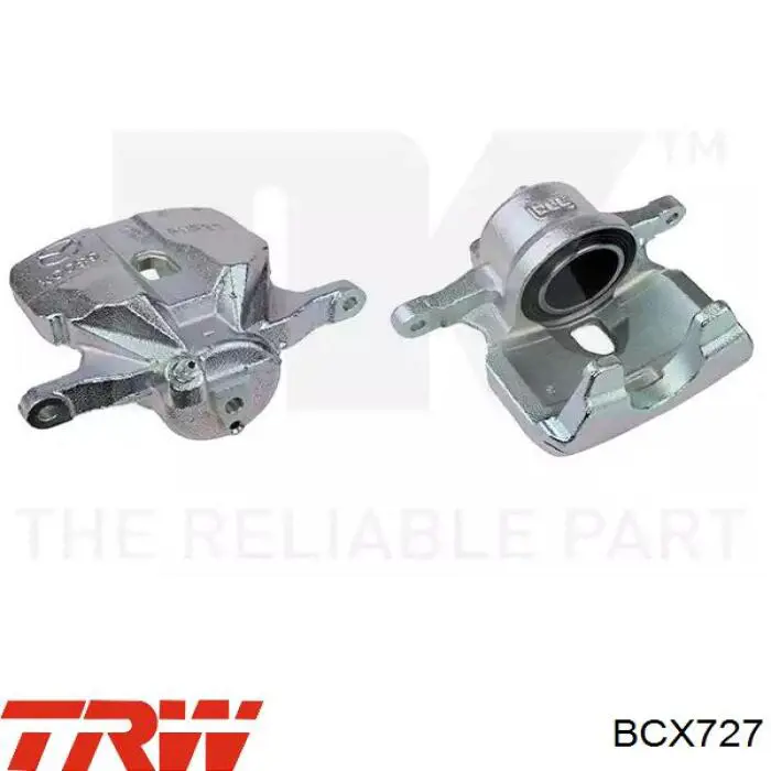 BCX727E TRW Суппорт тормозной, передний, левый