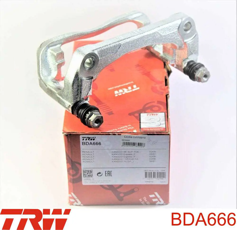 BDA666 TRW скоба тормозного суппорта переднего