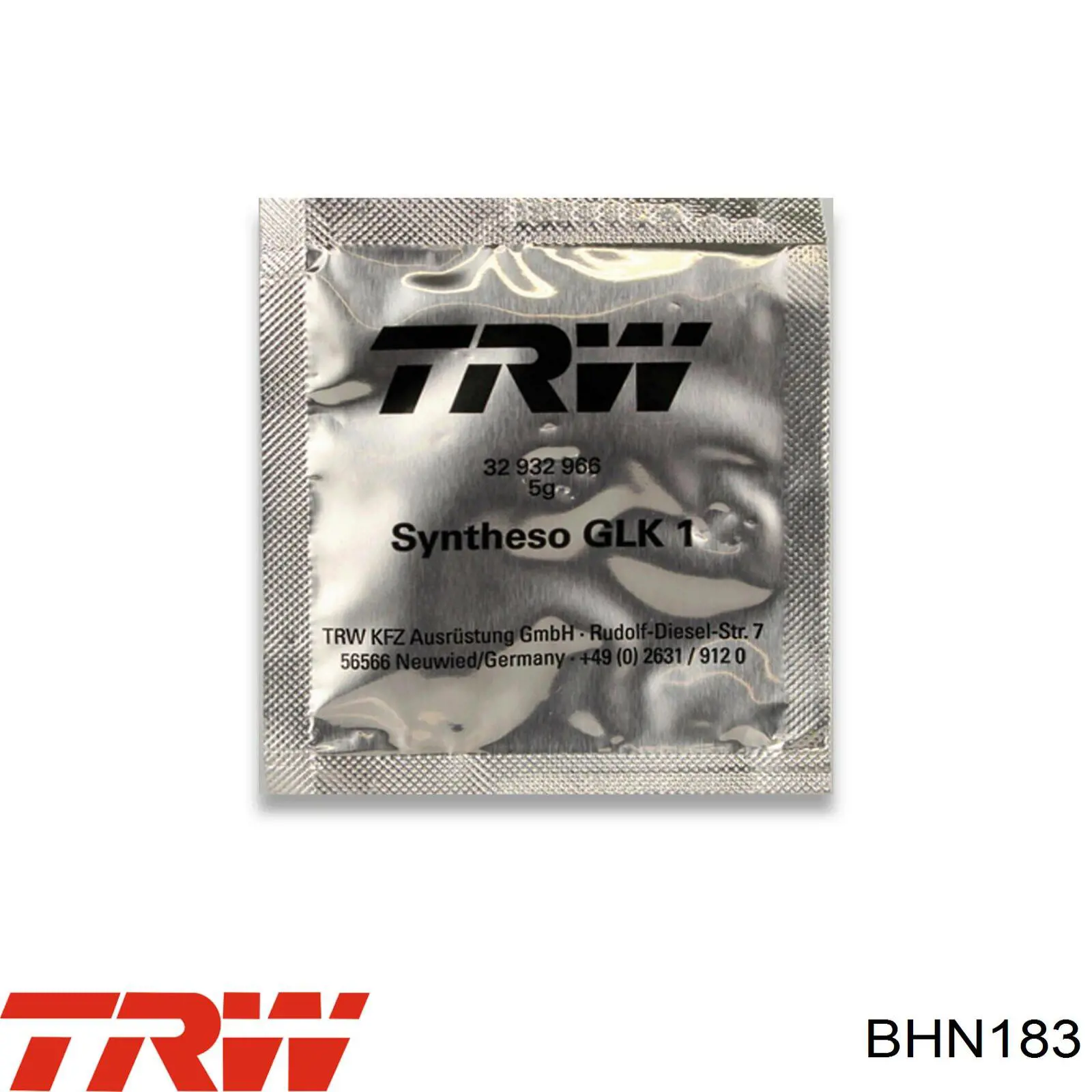 Задний правый суппорт TRW BHN183