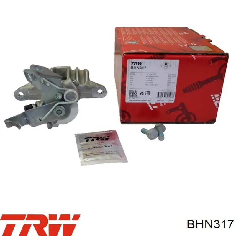BHN317 TRW Тормозной суппорт задний левый