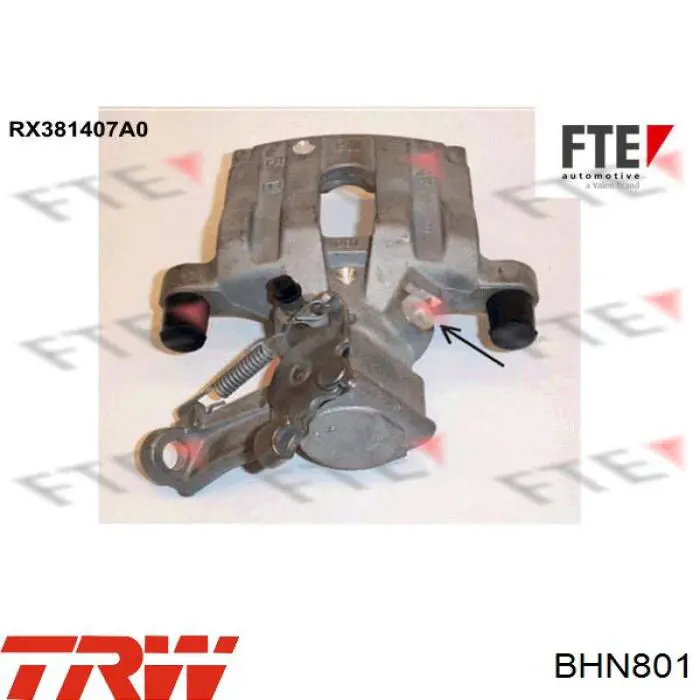 Тормозной суппорт правый задний TRW BHN801 цена, от 67.62 USD