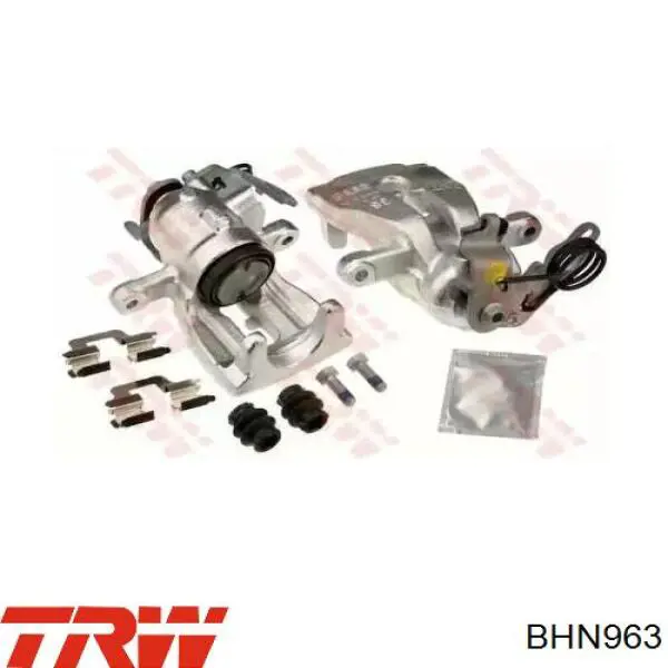 BHN963 TRW суппорт тормозной задний левый