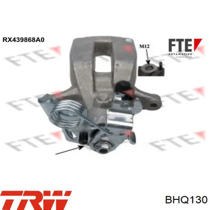 CZH1306 ABE Тормозной суппорт задний левый