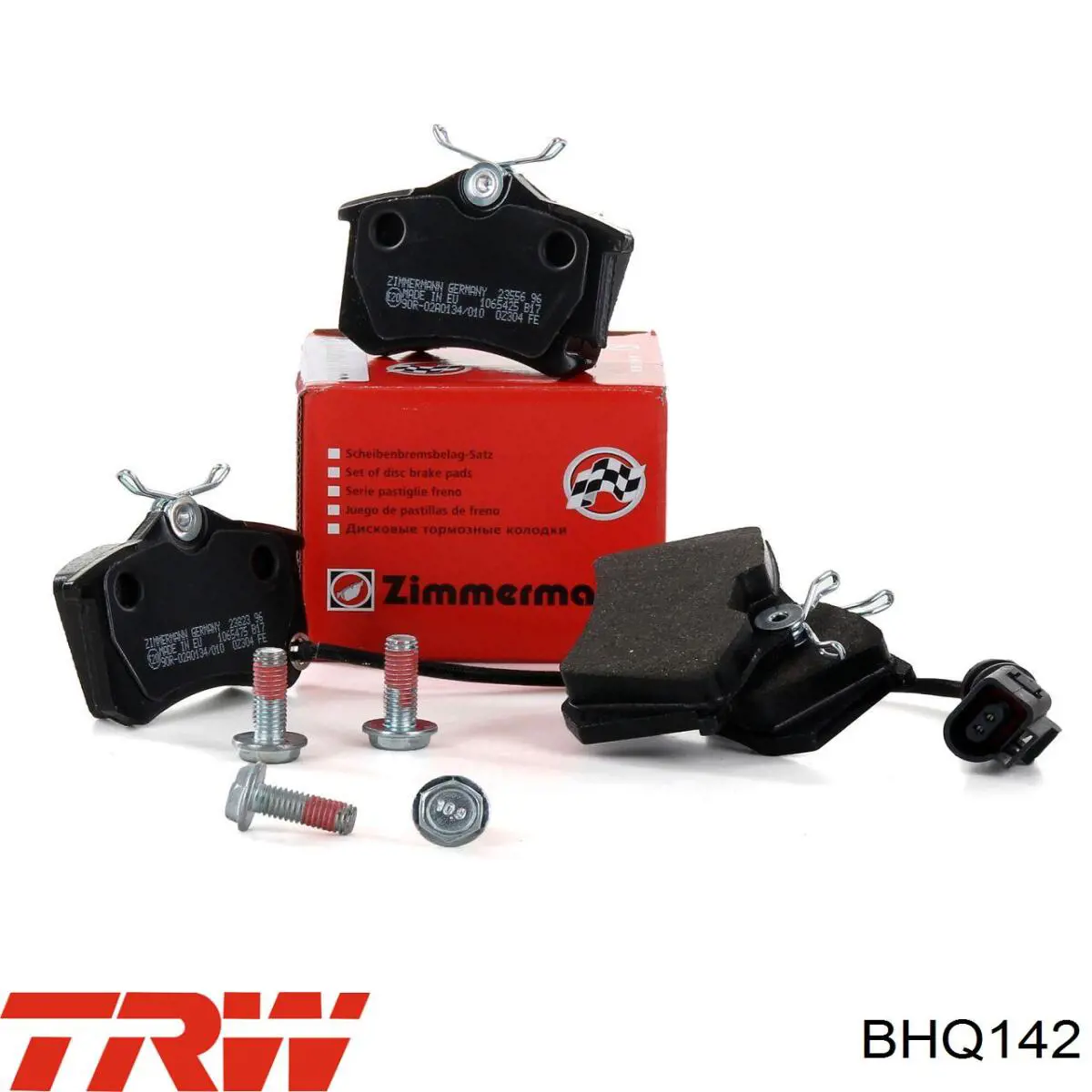Суппорт тормозной левый задний TRW BHQ142