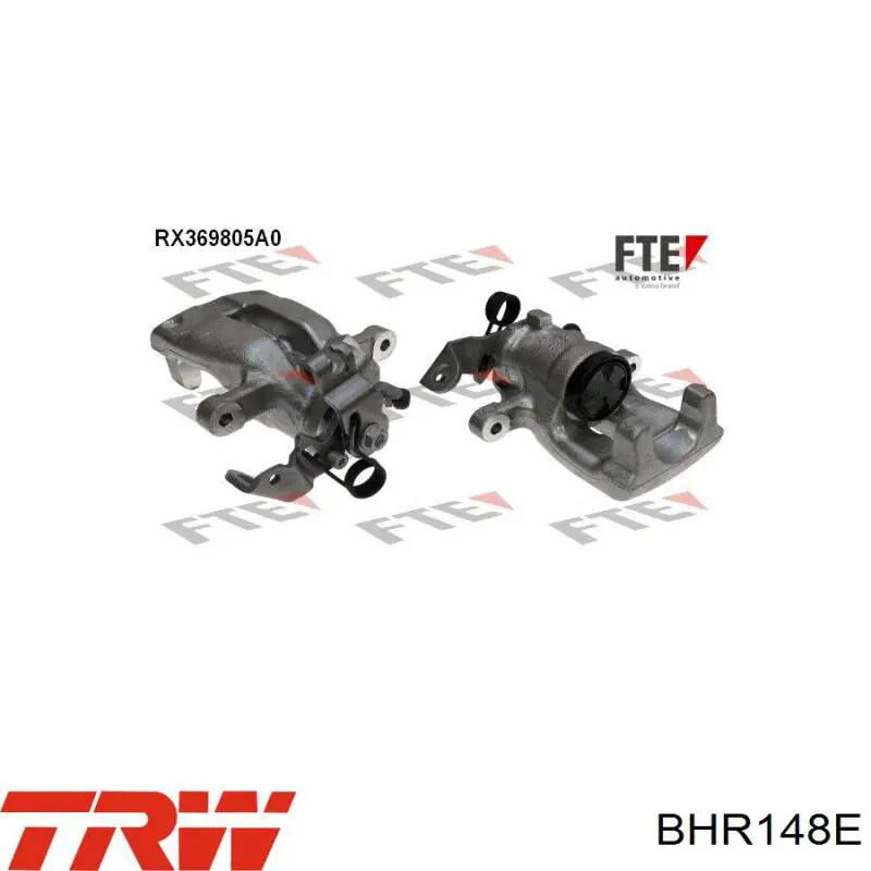 Задний левый суппорт TRW BHR148E цена, от 70.28 USD