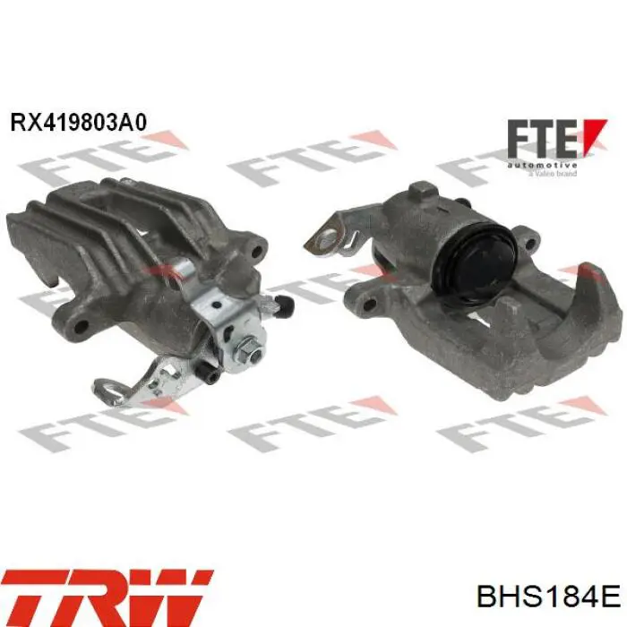 Задний левый суппорт TRW BHS184E цена, от 60.91 USD