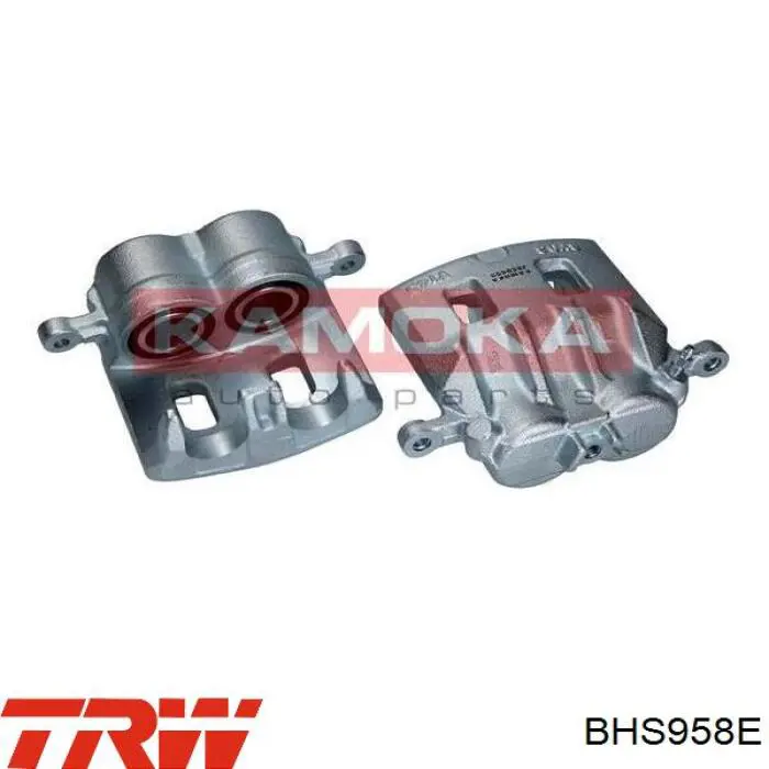 JBC0500 Kamoka Суппорт тормозной, передний, правый