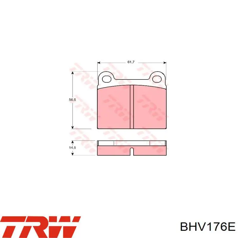 Тормозной суппорт TRW BHV176E цена, от 67.43 USD