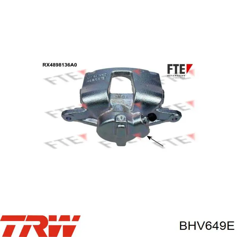 BHV649E TRW Суппорт тормозной задний правый