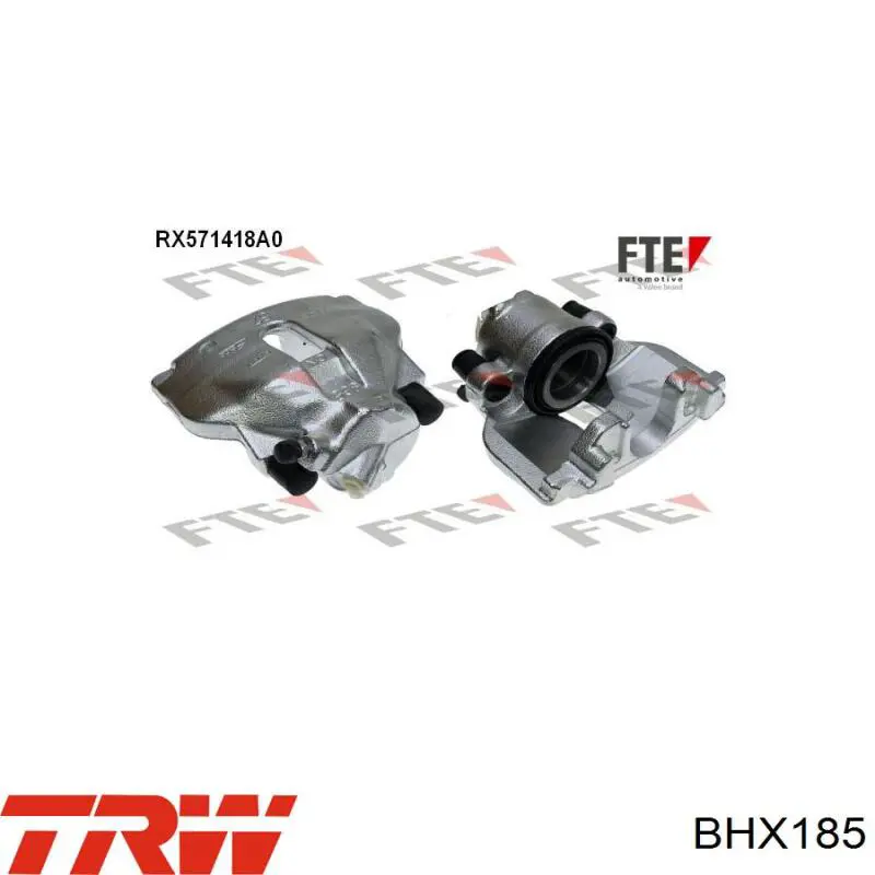 Суппорт тормозной передний правый BHX185 TRW