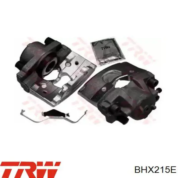 BHX215E TRW суппорт тормозной передний правый