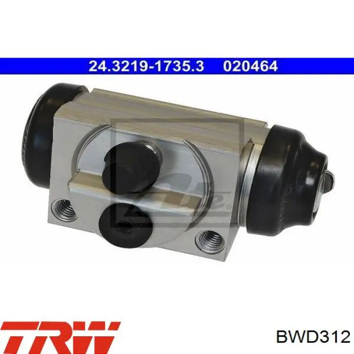 Рабочий тормозной цилиндр TRW BWD312 цена, от 13.89 USD