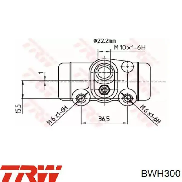 Цилиндр тормозной колесный 00000A00529000 Suzuki