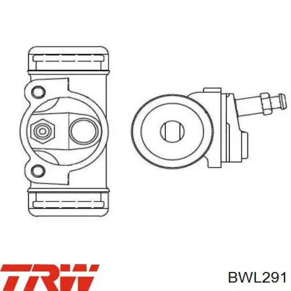 Рабочий тормозной цилиндр MarkBest MRB21905 цена, от 13.61 USD