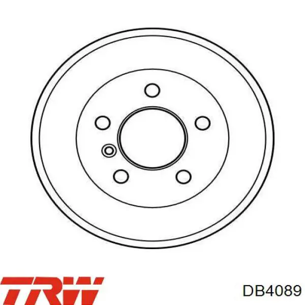 Купить DB4089 TRW Тормозной барабан