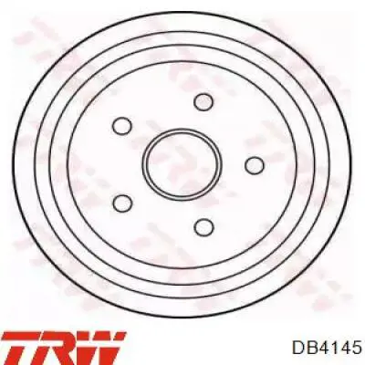 Тормозной барабан DB4145 TRW