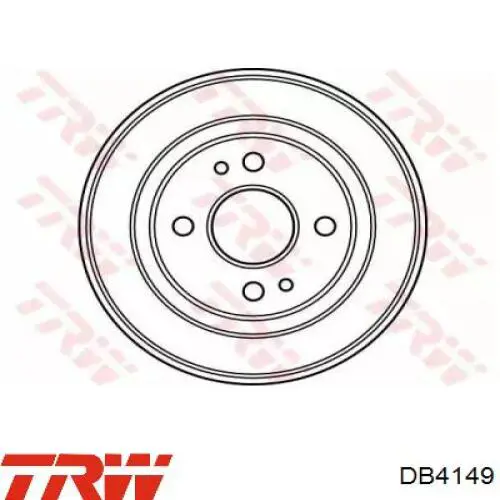 Тормозной барабан DB4149 TRW