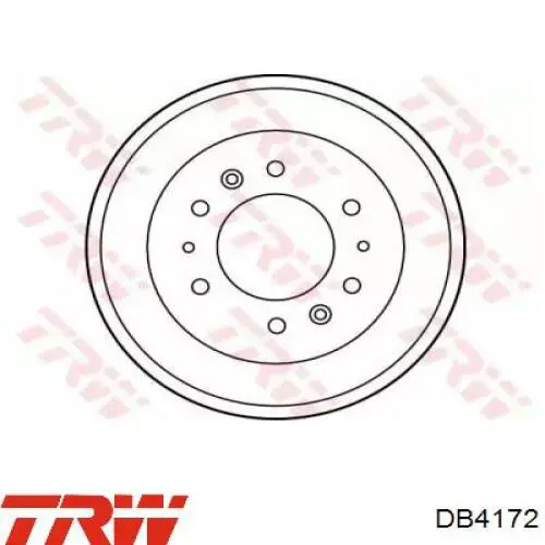 Тормозной барабан DB4172 TRW