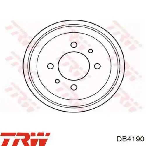 Тормозной барабан DB4190 TRW