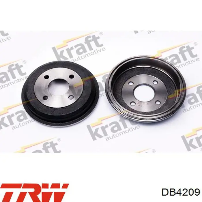 Задний барабан Ford 6837963