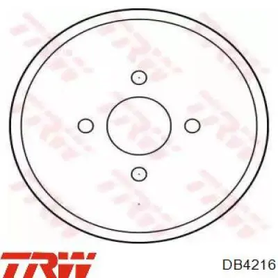 Тормозной барабан DB4216 TRW