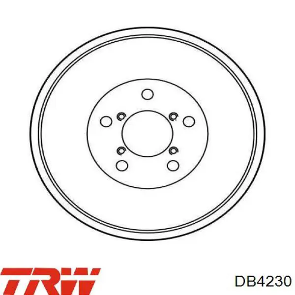 Тормозной барабан DB4230 TRW