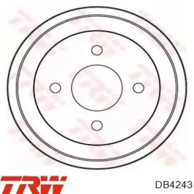 Тормозной барабан DB4243 TRW