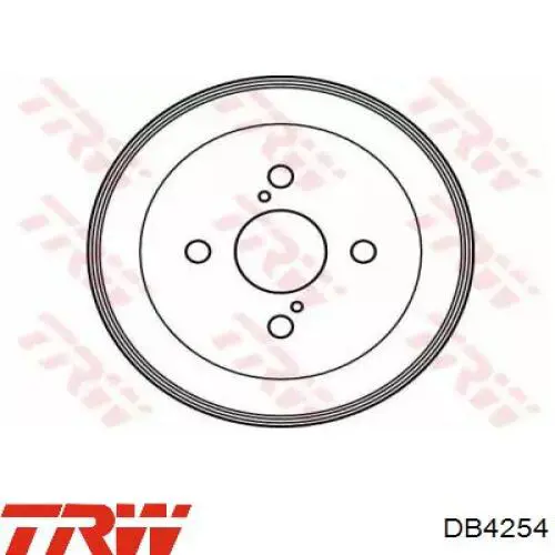 Тормозной барабан DB4254 TRW