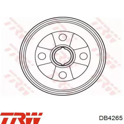 Тормозной барабан DB4265 TRW