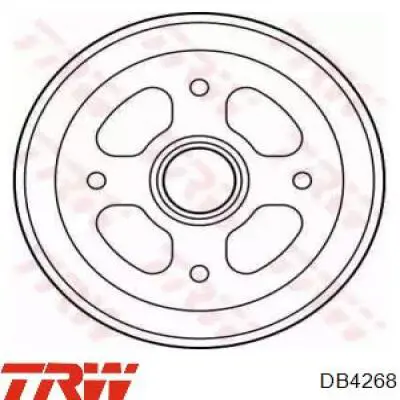 Тормозной барабан DB4268 TRW