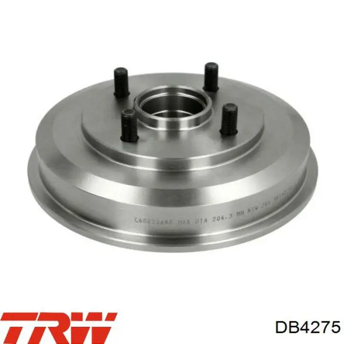 DB4275 TRW Тормозной барабан