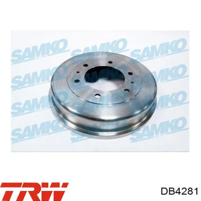Тормозной барабан DB4281 TRW