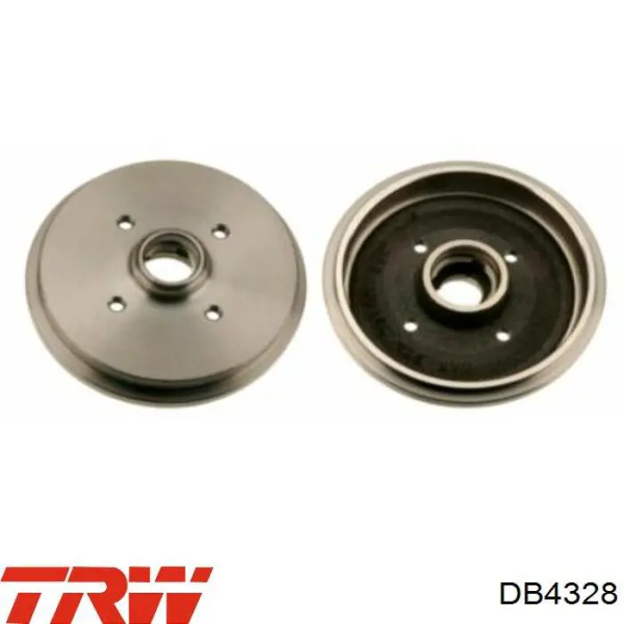 DB4328 TRW Тормозной барабан