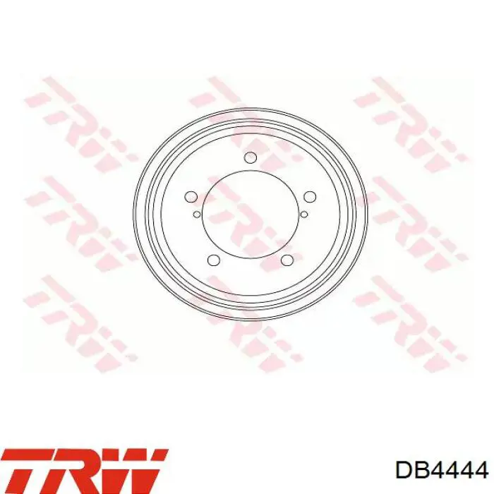 Тормозной барабан DB4444 TRW