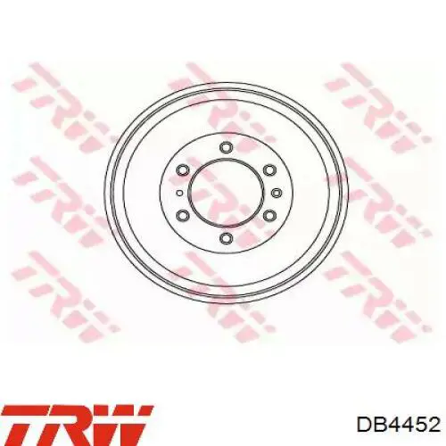 Барабан тормозной задний Delphi BF573 цена, от 84.72 USD