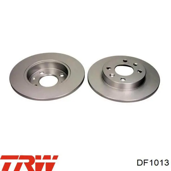 Передний тормозной диск TRW DF1013