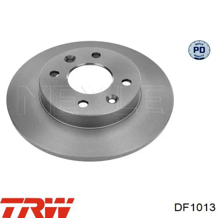 Передние тормозные диски DF1013 TRW