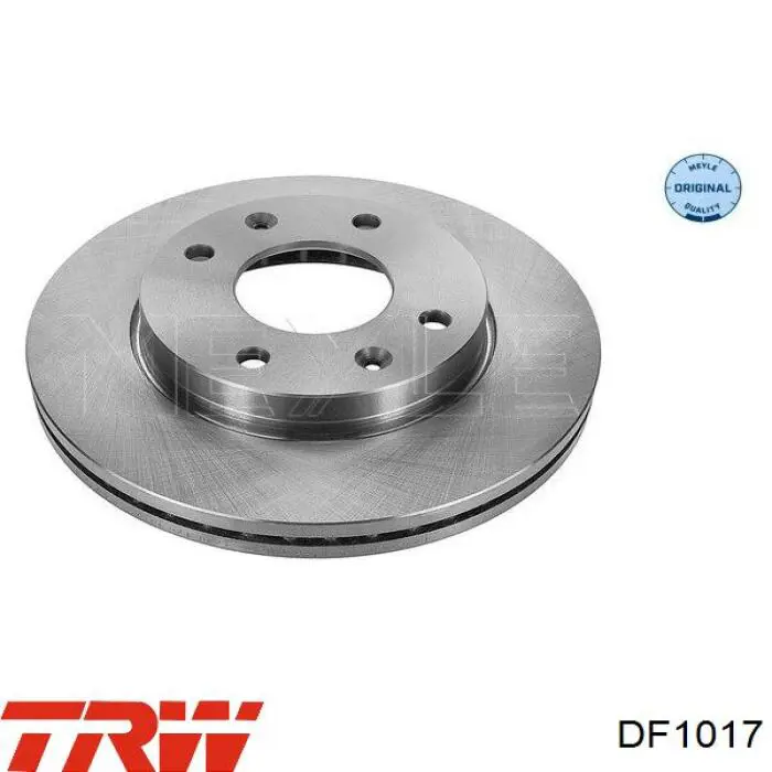 Передний тормозной диск TRW DF1017