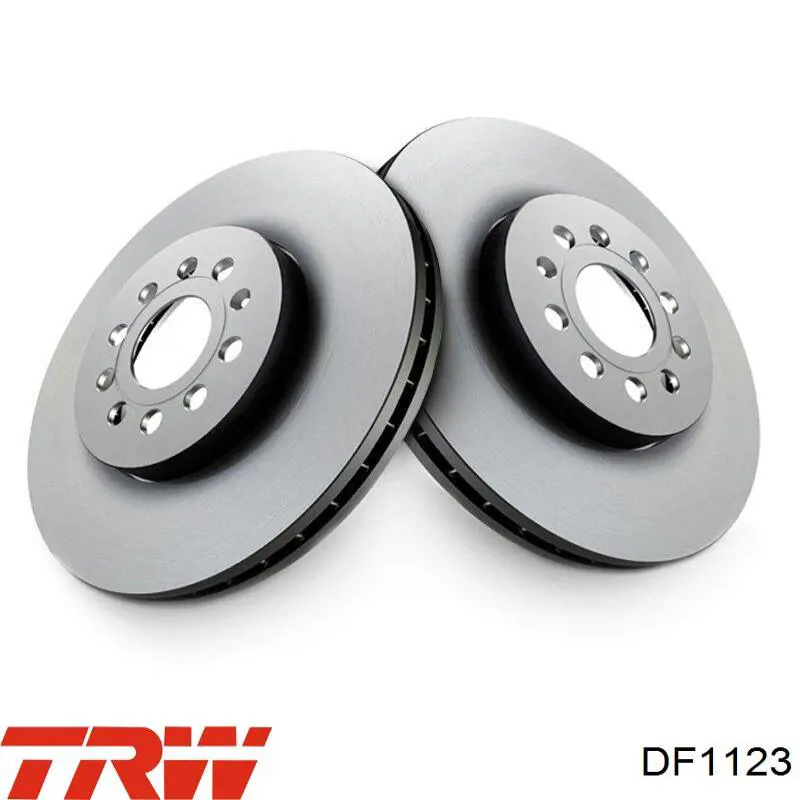 DF1123 TRW Диск тормозной передний