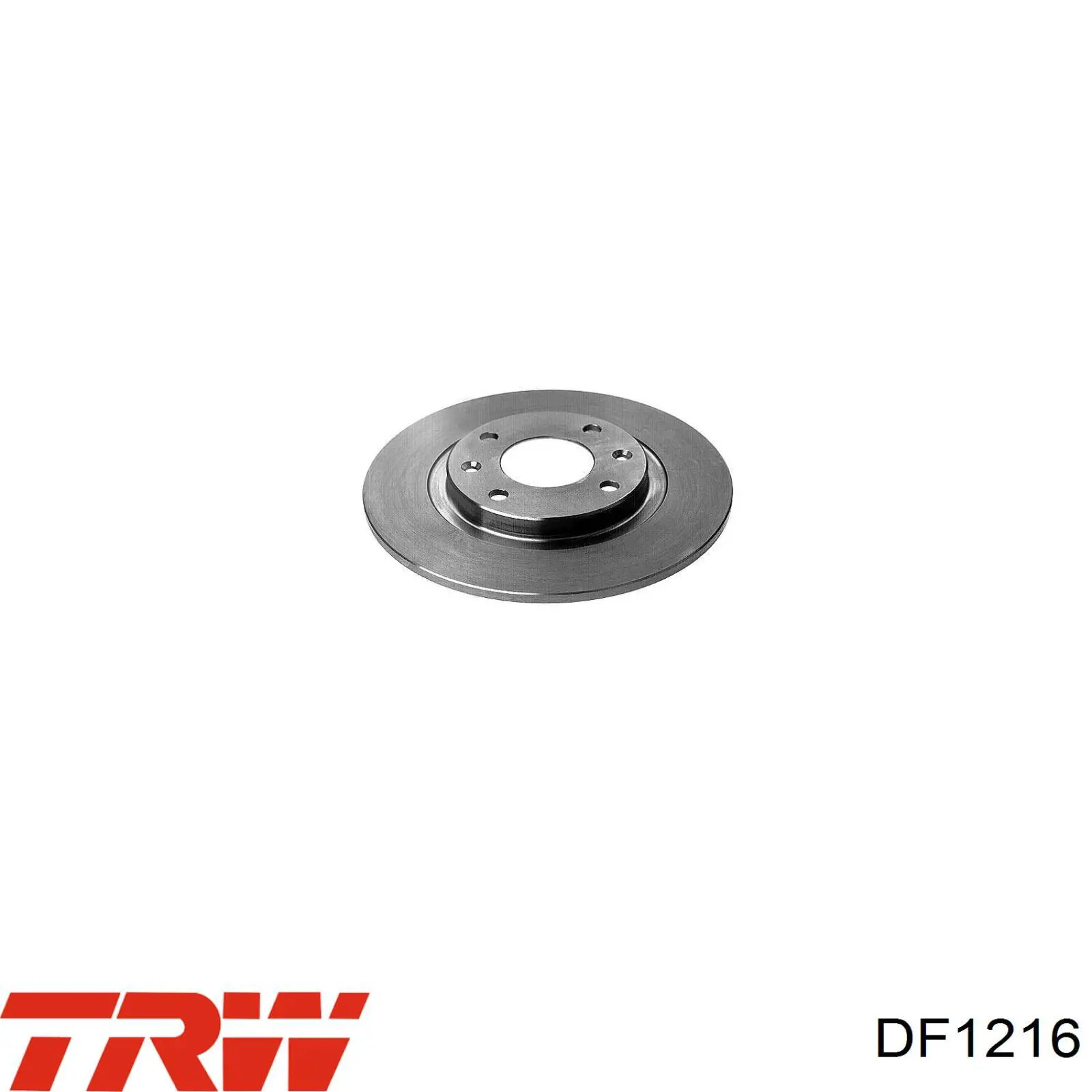 Передние тормозные диски DF1216 TRW