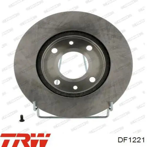 Передние тормозные диски DF1221 TRW