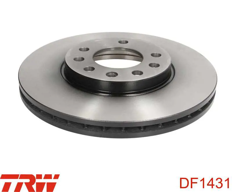 DF1431 TRW диск тормозной передний