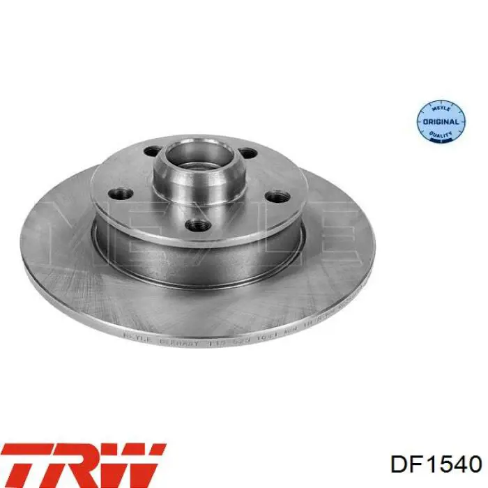 Тормозные диски DF1540 TRW