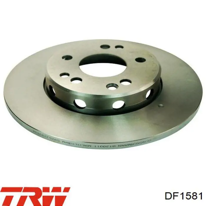 DF1581 TRW диск тормозной передний