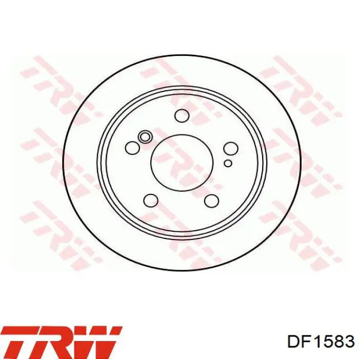 1098120560 Isuzu диск тормозной задний