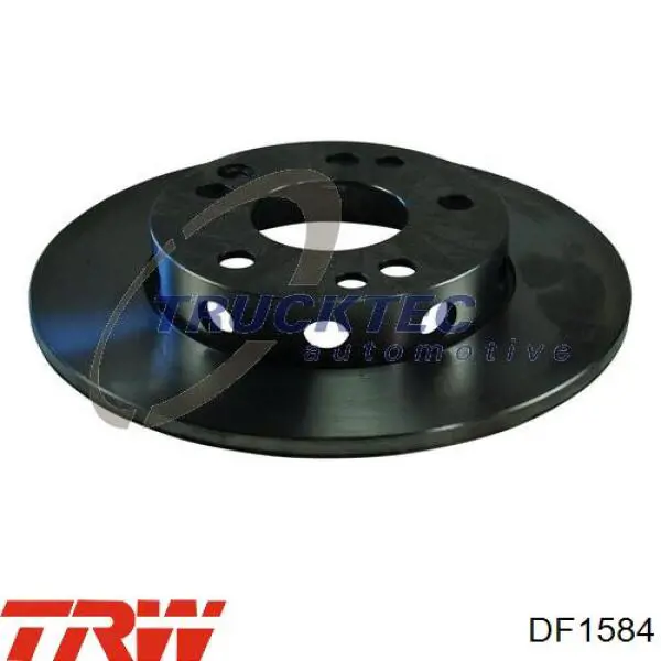 Передние тормозные диски DF1584 TRW